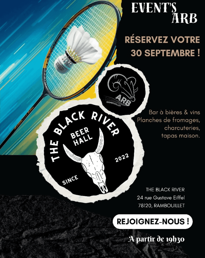 Affiche Black River ARB Septembre